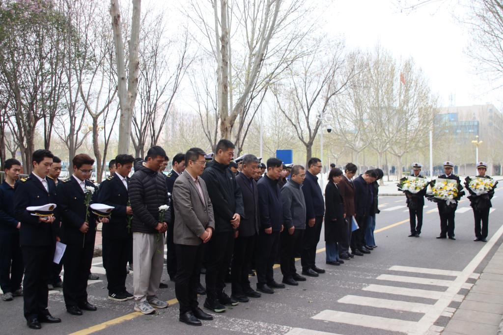 清明寄哀思，精神永传承——学校举行武耀宗烈士牺牲十一周年纪念活动